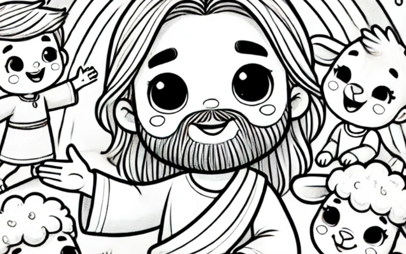 Desenho para colorir Páscoa