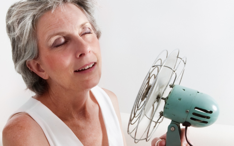 Os famosos "calorões" na menopausa