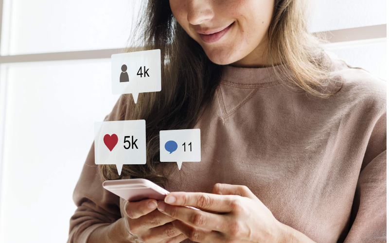 Conteúdo nas redes sociais