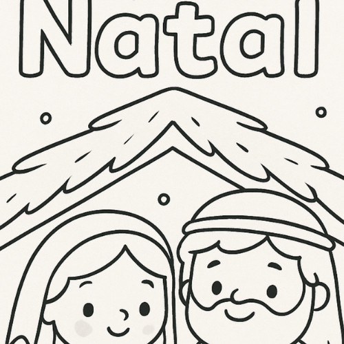 Desenho Infantil Natal- Majedoura