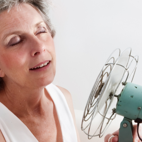 Os famosos "calorões" na menopausa